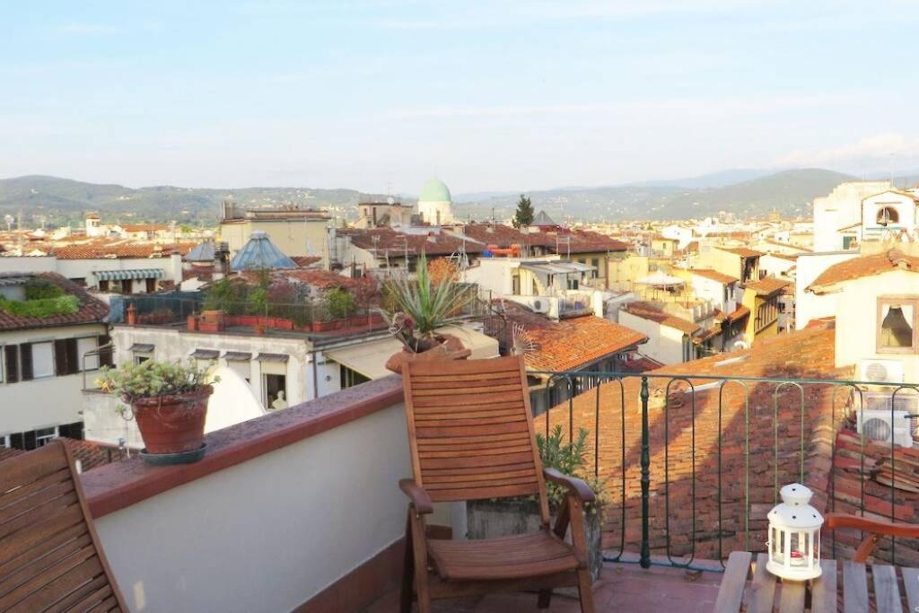 피렌체 Oriuolo - Terrace With View 아파트 외부 사진